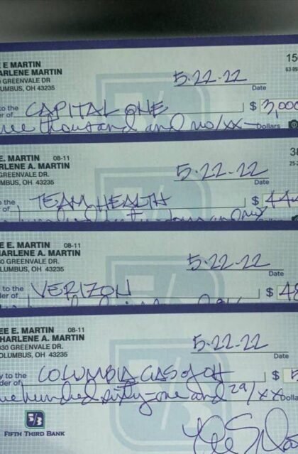 53RD BANK DEPOSIT CHECK | $2000 - $5000